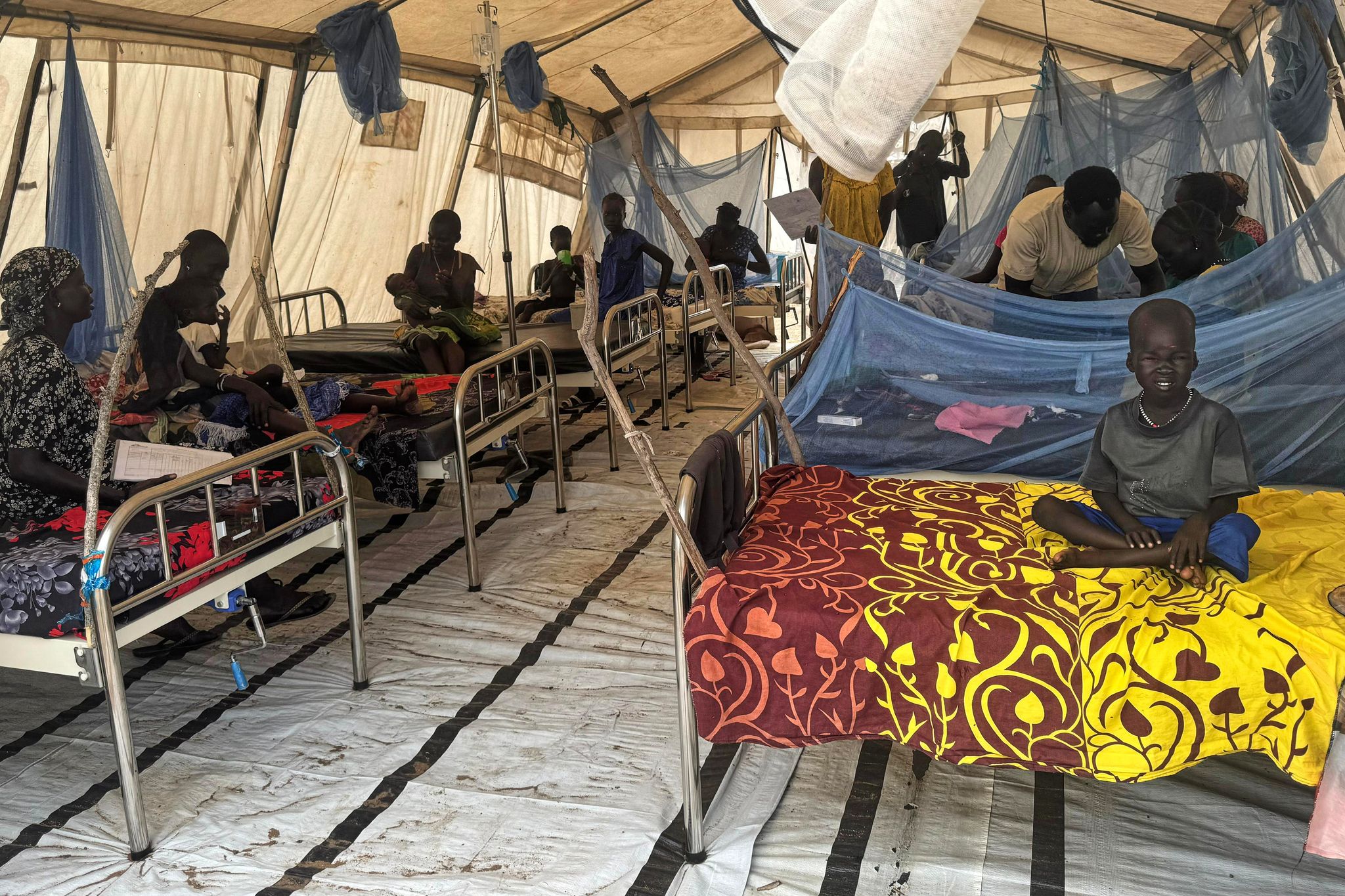 A South Sudan community is denied aid as government and opposition blame each other